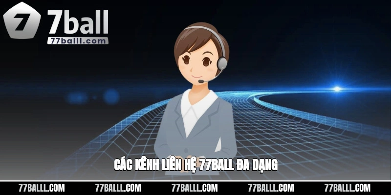 Các kênh liên hệ 77ball đa dạng